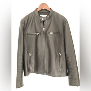 NEW! Coach Cafe Racer Leather Jacket - Mens